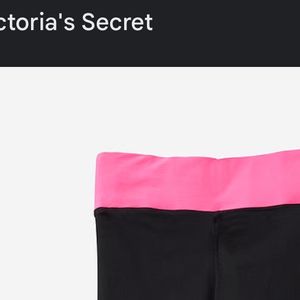 luxury victoria secret regular black leggings