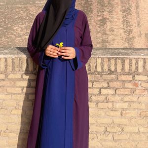 Abaya With Black Duppatta