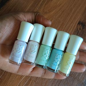 Pack Of 5 Nail Polish Set