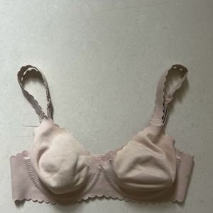 Beige Non-Padded Underwired Bra