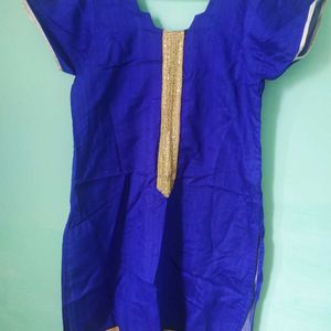 Silk Cotton Chudidar Top