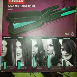 Havells 5 In 1 Hair Styling Kit