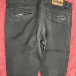 34in Black Colour Dirty Soul Jeans.