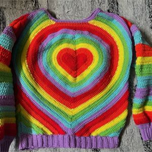 Handmade Heart Cardigan