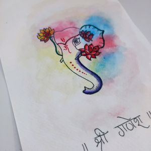 Lord Ganesha Painting