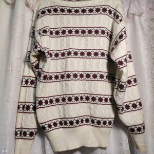 Cream Colour Sweater 🤍🤍🤍🩷