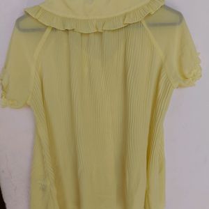 Lemon Yellow 🟡 Top For Women