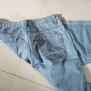 light blue jeans