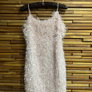 Gorgeous Tassel Peach Coloured Party Dress