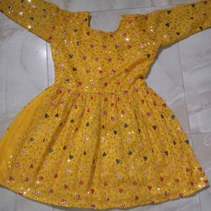 BEAUTIFUL FROCK WITH PALAZZO