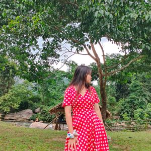 Red Polka Dot Dress