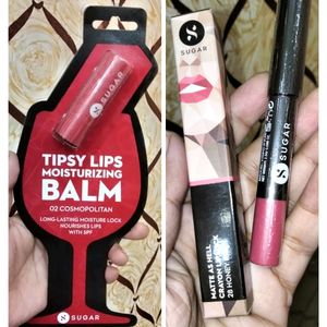 Sugar Crayon Lipbalm Combo