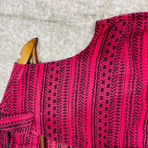 Beautiful Shade Of Red Sleeveless Top