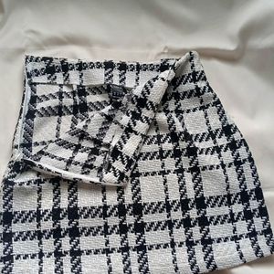 Shein Checkered Mini Skirt