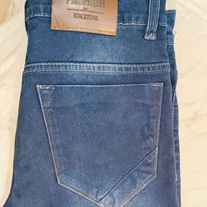 Navy Blue Jeans For Men