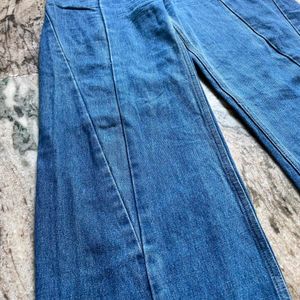 Flared Mid Rise Jeans