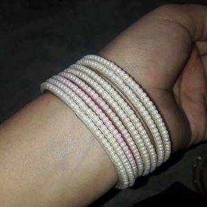 White Colour Beat Bangle Purchase The Product Now