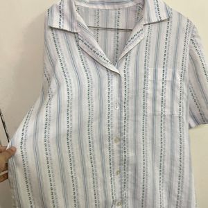 Loose Fit Casual Shirt For Women