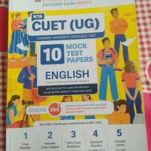 CUET Books General Test And English