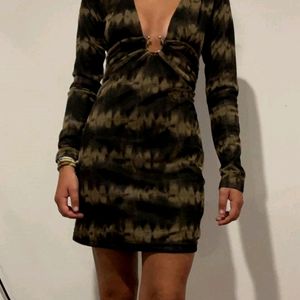 Deep Neck Zara Dress