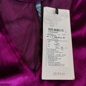 Globus Purple Velvet Party Dress