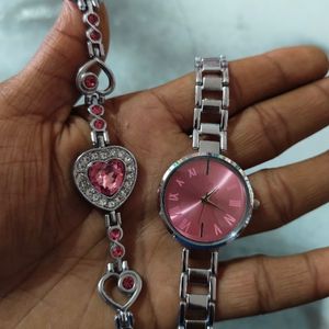 Watch & Bracelet Set