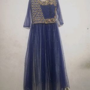 Navy Blue Gown