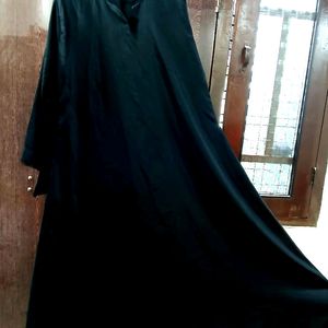 Black Abaya With Stole