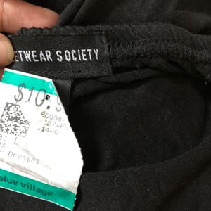 Streetwear Society Black Jumpsuit