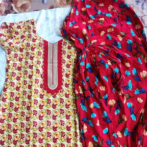 Women Patiyala Suit Of Cotton Fabric