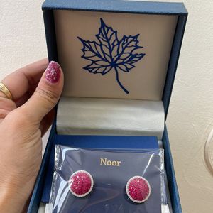 Noor Brand Pure Silver Earrings 92.5