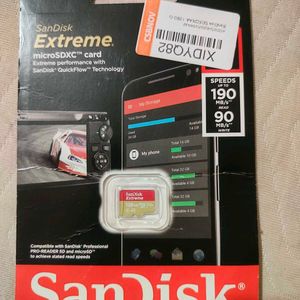 New Sandisk Xtreme 128gb Memory Card