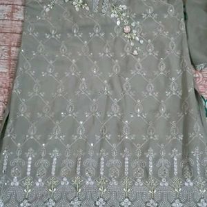 Grey Pakistani Suit