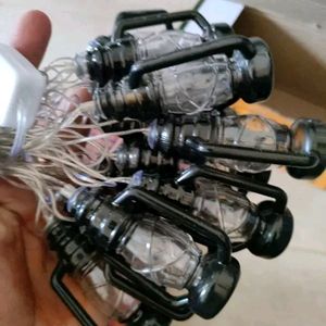 Black Lantern Fairy String Light For Home Decorati