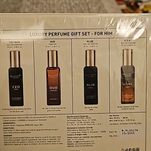 Bellavita Exotic Perfume For Men- Set Of 4