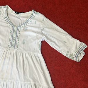 Imara White Kurta