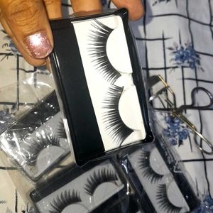 5 Eyelashes With Free Tools And blusher