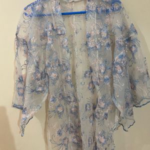 Kimono style shrug