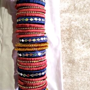 Handmade Silk Thread Bangles