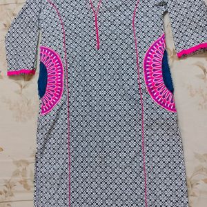 Long Kurta With Pockets