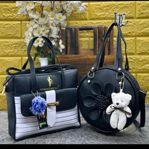 Women Sling Bag And Hand Bag Combo