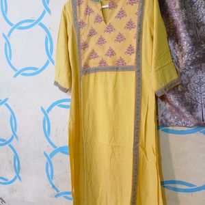 Straight Marbadi Design Kurta