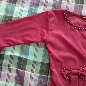 Red Cute Top For Women