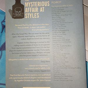 THE MYSTERIOUS AFFAIR AT STYLES BY AGATHA CHRISTIE