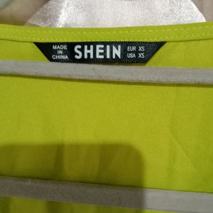 Lime Green Shein Tops