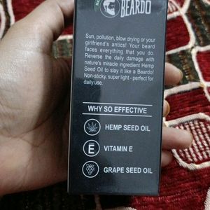 Beardo Daily Repair Hemp Beard Oil