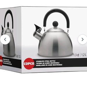 STEEL TEA KETTLE FROM ""COPCO""