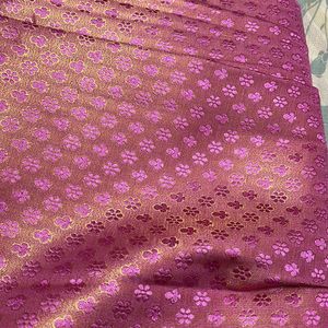 Women Cotton Silk Banarasi Kurta Piece