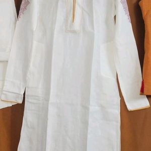 Kurta Pant With Sadri Hand Embroidery(lillon)