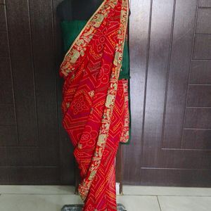 New Bandhni Print Saree..